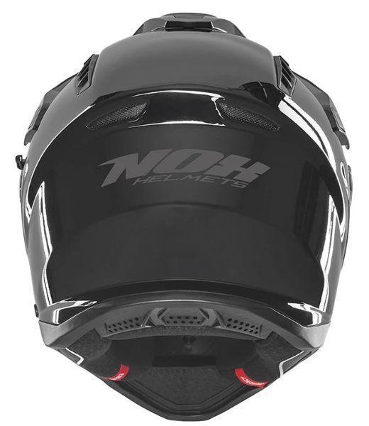 Мотошлем NOX N350 Trail матовый черный, XS CASQN350NOIRMAT.XS фото