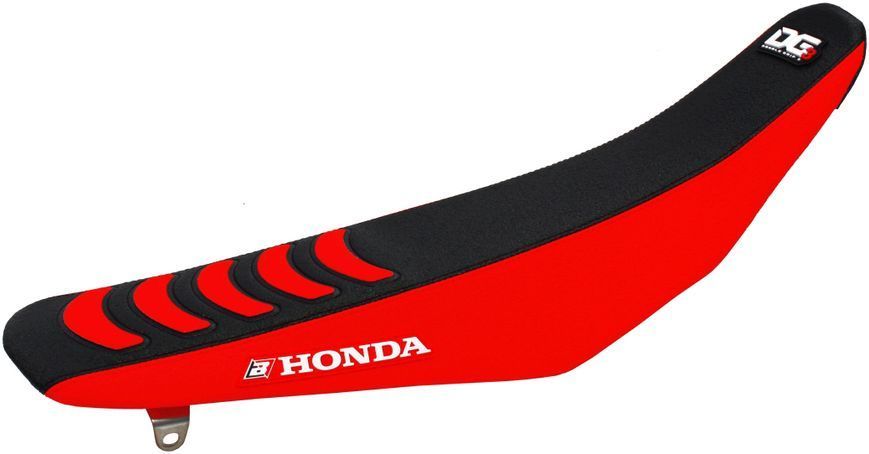 Чохол сидіння Honda CRF 250R '14-'17, CRF 450R '13-'16 DOUBLE GRIP 3, Blackbird E1147H чорний/червоний E1147H фото