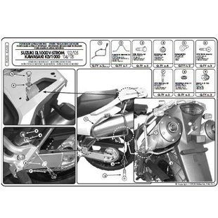 Крепление боковых кофров Monokey Suzuki DL 1000 V-Strom (02&ndash;11), Kawasaki KLV 1000 (04&ndash;09), Kappa KL528 KL528 фото