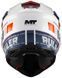 Мотошолом MT MX802B Falcon S Ruler A15 синій/білий/червоний, S 1362C97A15104 фото 2