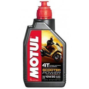 Масло моторное Motul Scooter Power 4T 10W30 MB (1л) 832201 фото