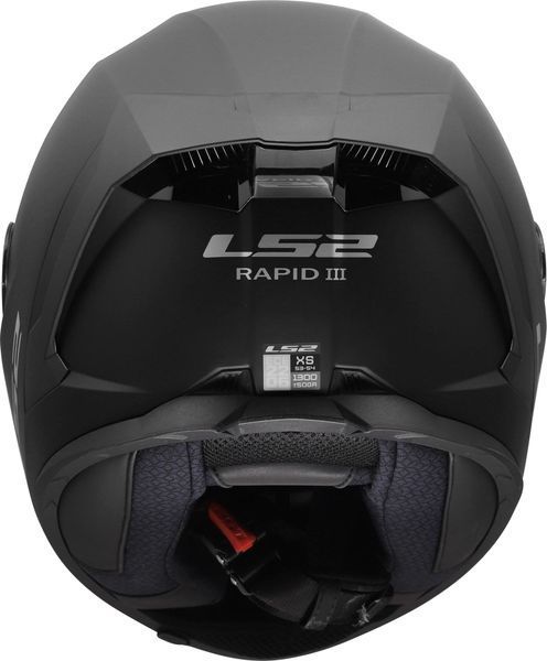 Мотошолом LS2 FF820 Rapid III чорний, 3XL 1682000128 фото