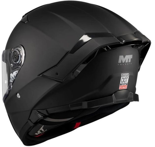 Мотошолом MT Thunder 4 R SV Pure A1 матовий чорний, 3XL 137500PA1209 фото