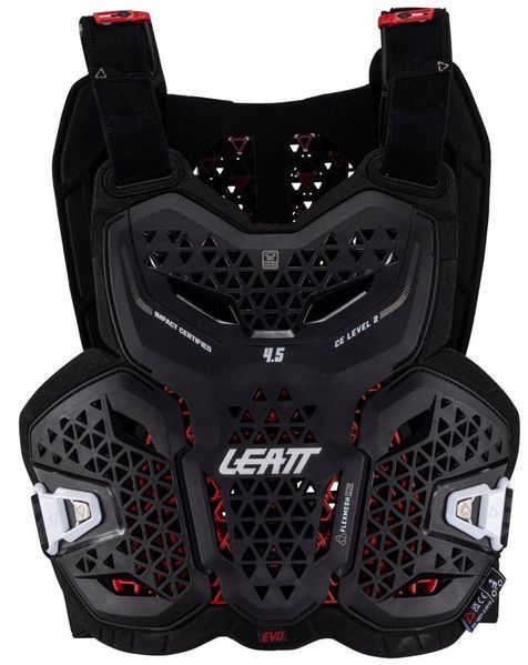Захист тіла Leatt 4.5 Evo Chest Protector чорний, S-M 5025202380 фото