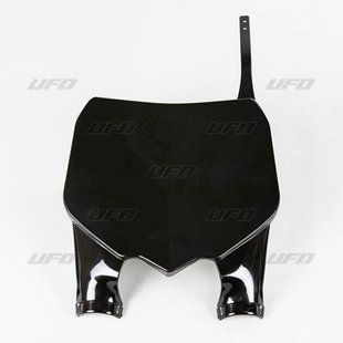 Пластик переднього номера Honda CRF 250R/RX '10-'13, UFO HO04654001 Black HO04654001 фото