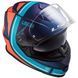 Мотошлем LS2 FF800 Storm Slant Blue/Orange, XXL 108002552XXL фото 8