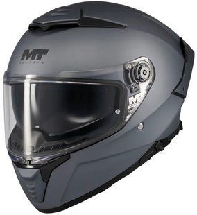 Мотошолом MT Thunder 4 SV Pure матовий сірий, L 130800PA2206 фото