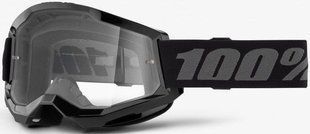 Мотоочки 100% Strata 2 Goggle Black, Clear Lens 50027-00013 фото