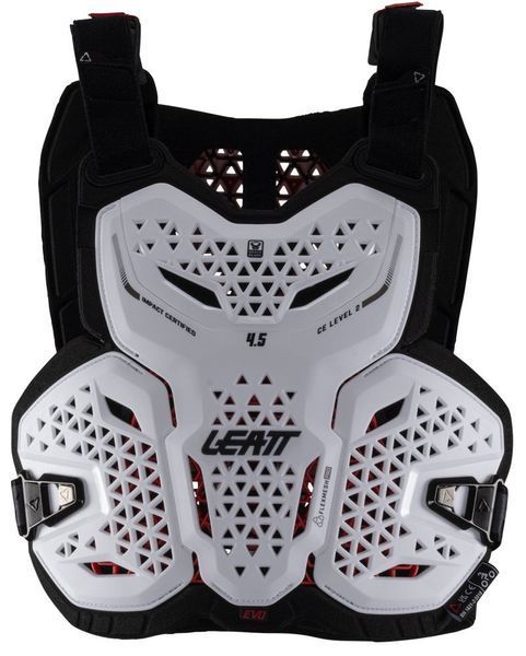Захист тіла Leatt 4.5 Evo Chest Protector білий, L-XL 5025202401 фото