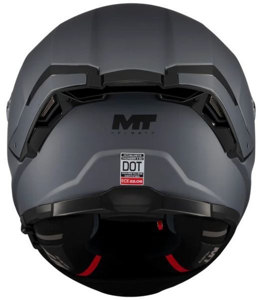 Мотошолом MT Thunder 4 SV Pure матовий сірий, L 130800PA2206 фото