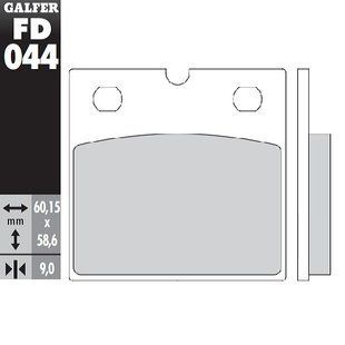 Гальмівні колодки Galfer FD044G1054 FD044G1054 фото