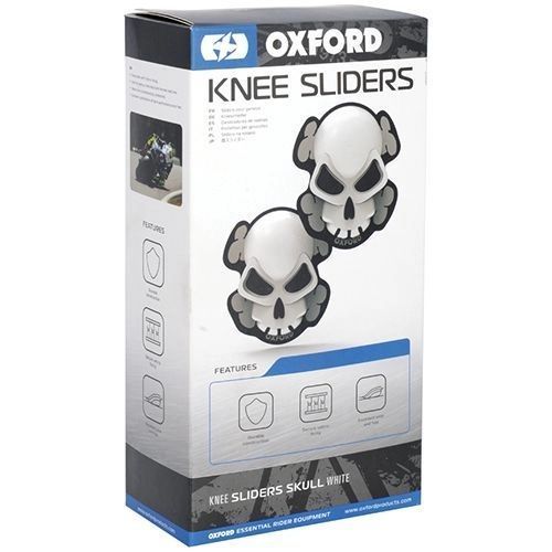 Сменные слайдера на штаны Oxford Skull белый OX682 фото