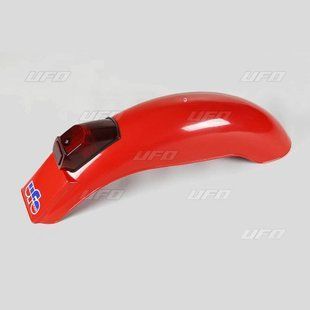 Крыло заднее универсальное с фонарем Enduro 50CC, 80CC, 125CC '75-'79, UFO ME08-025B Red ME08025B фото