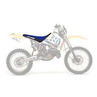 Чохол сидіння Husqvarna 4T '95-'00, Blackbird E1601/02 синій/чорний E1601/02 фото