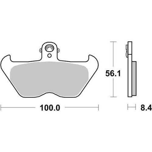 Тормозные колодки SBS 703HF 703HF фото