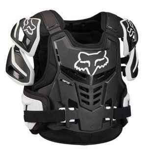 Моточерепаха FOX Raptor Vest Black/White, L-XL 24814-018-L/XL фото