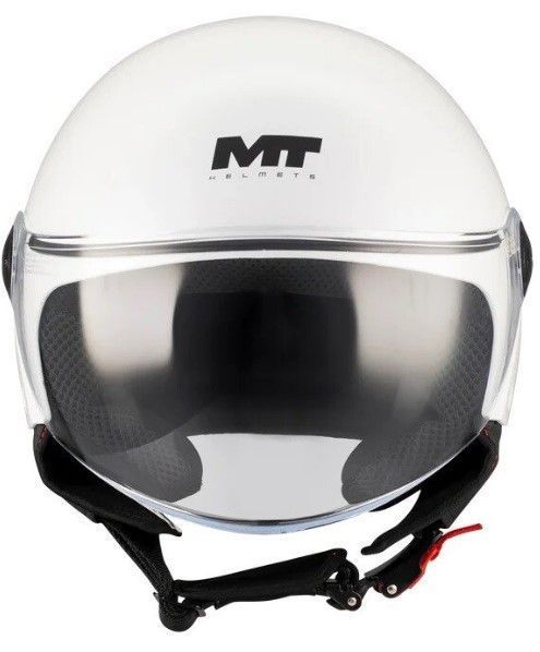 Мотошолом MT Street S Pure A0 білий, XL 133800PA0107 фото