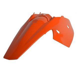 Крыло заднее KTM SX 125/250 '03-'06; EXC 125/150/250/250/300 '04-'07, Polisport 8561300002 Orange 8561300002 фото