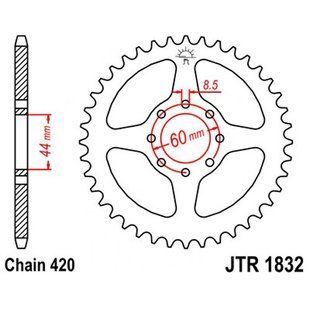 Задня зірка JT JTR1832.52 JTR1832.52 фото